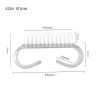 Acrylic Nail Brush - 4 Color - Nail Art - 10 Pcs/LotNail brushes