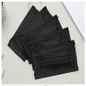 Protective face / mouth mask - disposable - 3-layer - black - 5 - 500 piecesMouth masks