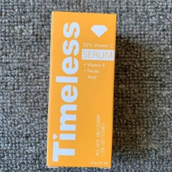 TIMELESS - 20% vitamin C / E / ferulic acid - antioxidant / whitening face serum - anti wrinkle - 30mlSkin