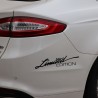 Limited Edition - vinyl car stickerStickers