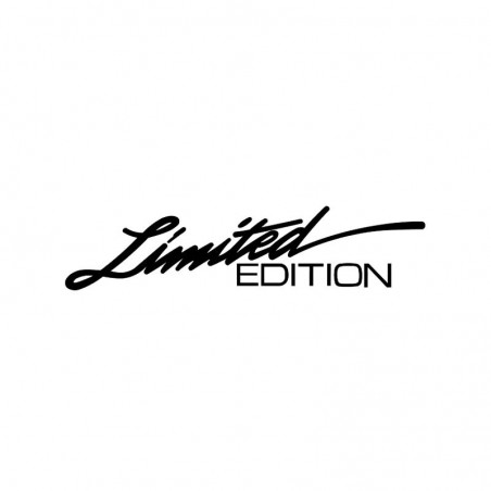Limited Edition - vinyl car stickerStickers