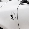 Go Fishing - car sticker - 9.2 * 15.2cmStickers