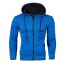 Warm hoodie with zipper - long sleeve - polka-dot printHoodies & Sweatshirt
