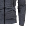 Warm hoodie with zipper - long sleeve - polka-dot printHoodies & Sweatshirt