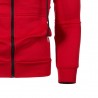 Warm hoodie with zipper - long sleeve - polka-dot printHoodies & Sweatshirt