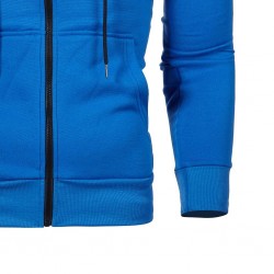 Warm hoodie with zipper - long sleeve - polka-dot printHoodies & Sweatshirt