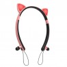 Bluetooth - wireless headset - microphone - in-ear headphones - Led luminous cat earsEar- & Headphones