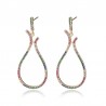 Big pendant earrings - multicoloredEarrings