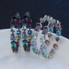 Cubic zirconia hoop earringsEarrings