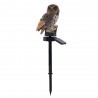 Owl shaped garden light with solar panel - LED - waterproofSolar lighting