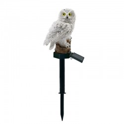 Owl shaped garden light with solar panel - LED - waterproofSolar lighting
