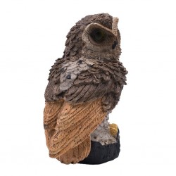 Owl shaped garden light with solar panel - LED - waterproofSolar lighting