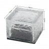 Glass stone - ice cube - crystal garden light - night lamp - solar - 4 piecesSolar lighting