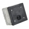 Glass stone - ice cube - crystal garden light - night lamp - solar - 4 piecesSolar lighting