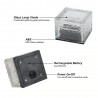 Glass stone - ice cube - crystal garden light - night lamp - solar - 4 piecesSolar lighting