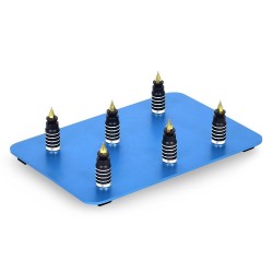 Magnetic PCB board - stainless steel base - soldering / welding repair toolSoldering