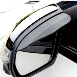 Car rear view mirror - side mirror - rain visor - sticker - 2 piecesStickers