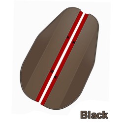 Car rear view mirror - side mirror - rain visor - sticker - 2 piecesStickers