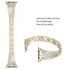 Stainless steel strap - crystal bracelet for Apple Watch 6/5/4/3/2Accessories