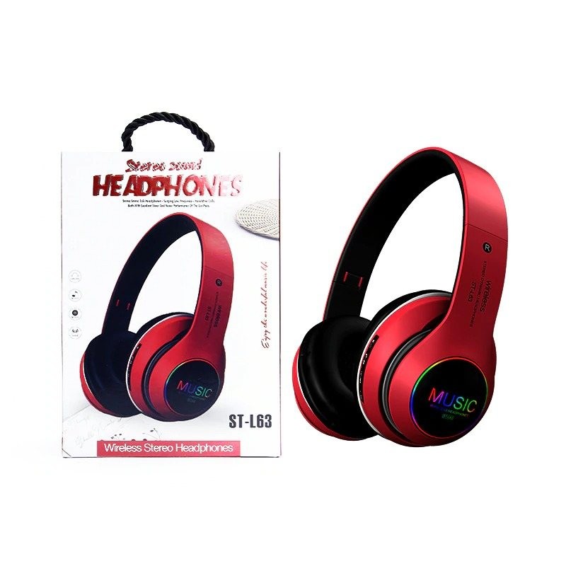 Bluetooth headset - noise canceling - wireless headphones - LEDEar- & Headphones