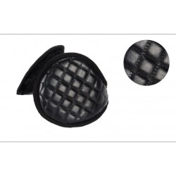 Leather & plush - earmuffs - foldableHats & Caps