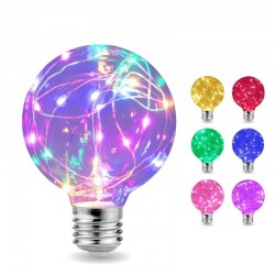 LED - RGB - E27 - 110V 220V - Edison bulb - decorative wires designE27