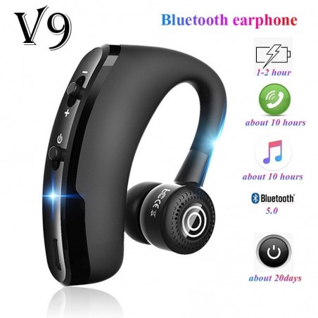 V9 Bluetooth earphone- hands free headset - earbudEar- & Headphones