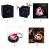 Preserved eternal rose - glass box with light - Valentine's day / wedding giftValentine's day