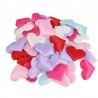 Satin hearts petals - confetti - weddings / tables / beds / Valentine's decoration - 100 pieces - 35mmValentine's day