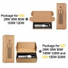 LED bulb - super bright - E27 - E40 - 25W - 35W - 50W - 100W - 120W - 150W - 200WE27