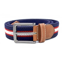 Braided belt with metal buckleBelts