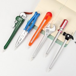 Tools shaped pen - hammer - utility knife - 6 piecesPens & Pencils