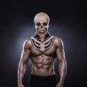 Scary skeleton mask - with chest bones piece - latex - full headMasks