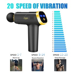 Massage gun - muscle relaxation - noise reduction - body massagerMassage