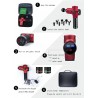 Massage gun - muscle pain relief / relaxation - electric body massager - 30 speeds - 2500mAHMassage