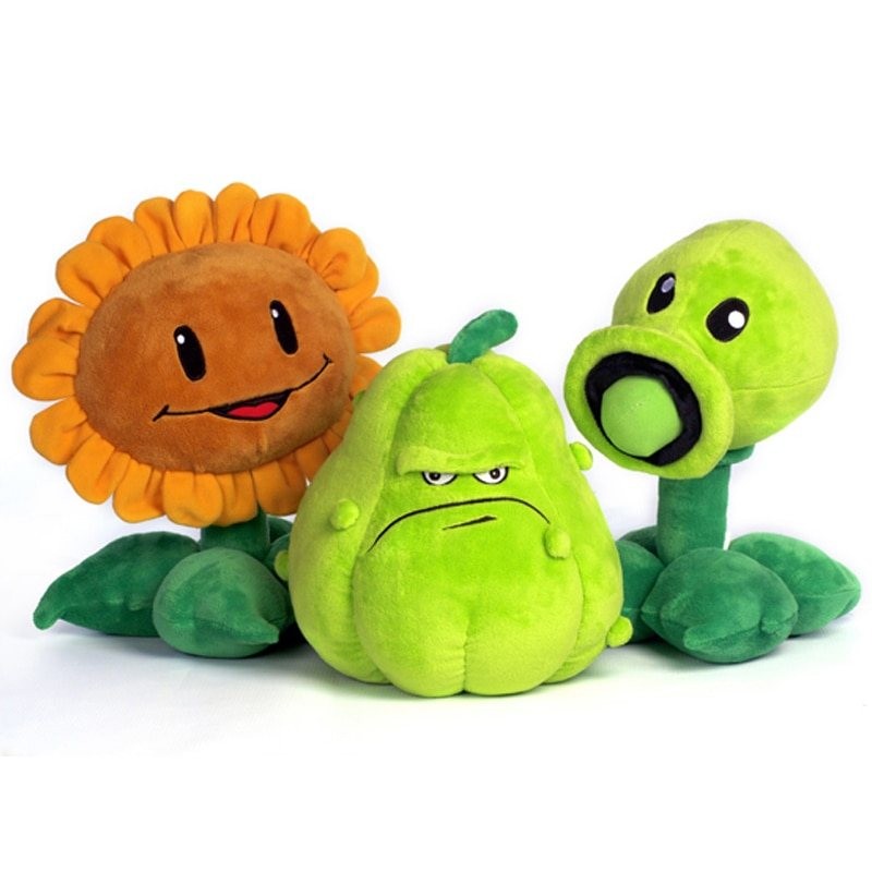 Zombie plants - peas - sunflower - squash - plush toys - 30cmCuddly toys