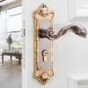 Vintage door handles with security lock - 2 pieces setFurniture
