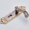 Vintage door handles with security lock - 2 pieces setFurniture