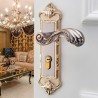 Vintage door handles with security lock - 2 pieces setFurniture