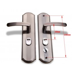 Universal door handles with security lock - 2 pieces setFurniture