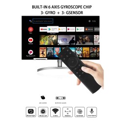 G20S - 2.4G - wireless air mouse - gyro - voice control - mini keyboard - remote control for PC Android TV BoxMouses