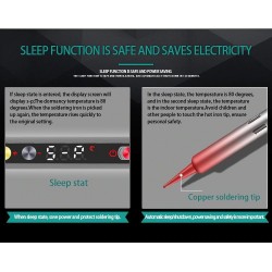 E60S / E90S - 60W - 90W - electric soldering iron - digital displaySoldering