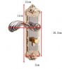 Vintage door handles with security lock - 2 pieces setFurniture