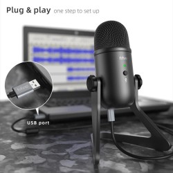 K678 - USB professional microphone - recording - streaming - gaming - for PC / Mac / PS4Microphones