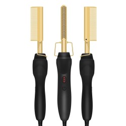2 in 1 - multifunction hair straightener / curler / comb - wet / dry hairHair straighteners