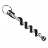Mini corkscrew - wine bottle opener - stainless steelBar supply