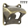 Wall mounted bottle opener - retro styleBar supply
