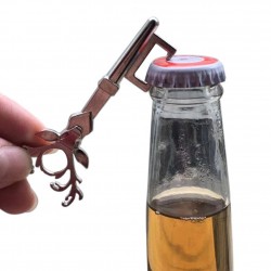 Retro bottle opener - key - deer headBar supply