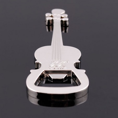 Stainless steel bottle opener - guitar shapeBar supply