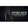 K678 - USB professional microphone - recording - streaming - gaming - for PC / Mac / PS4Microphones